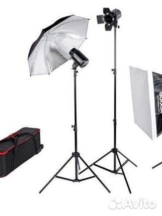 Комплект студийного оборудования Godox E250-D