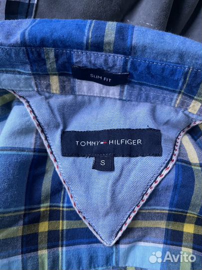 Рубашки мужские tommy hilfiger