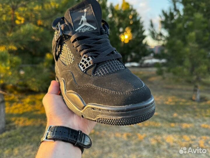 Nike air jordan 4 black cat