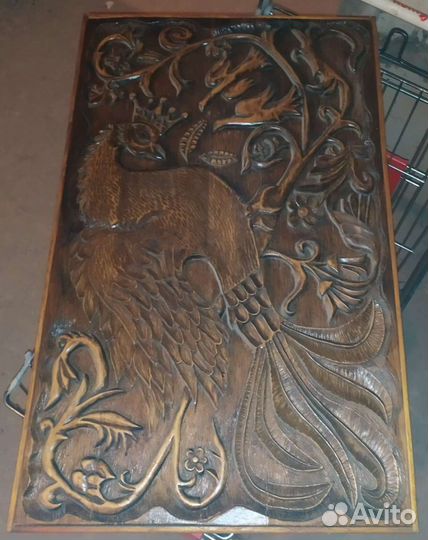 Деревянные резные картины/панно большие