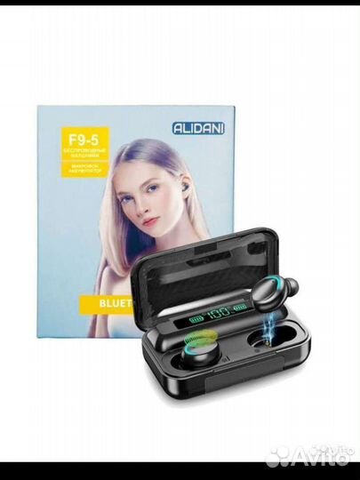 Беспроводные наушники bluetooth с микрофоном новые