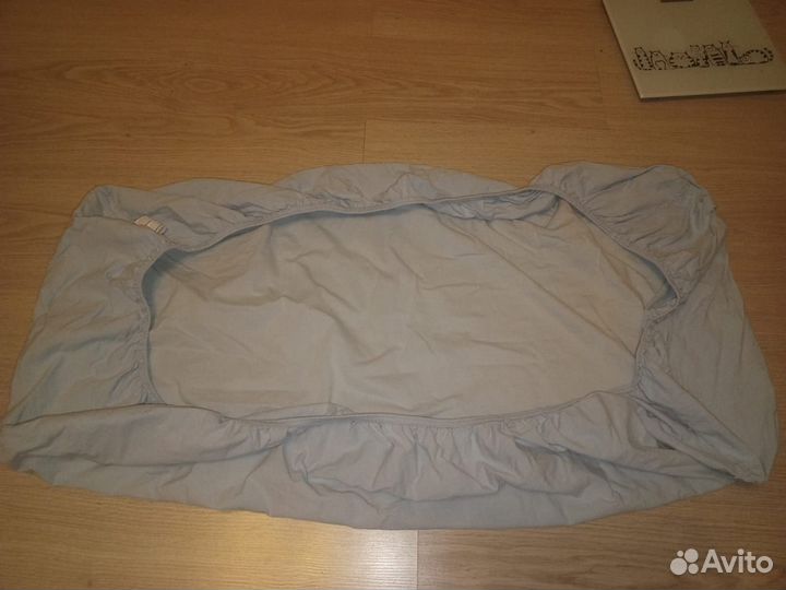 Простынь на детс кроватку натяжная на резинке IKEA