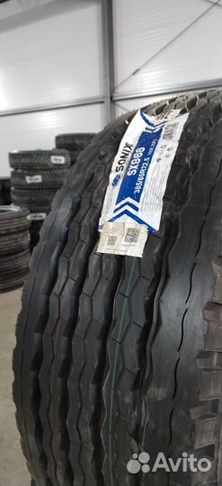 Шины грузовые 385 65 22.5 4 дорожки на полуприцеп