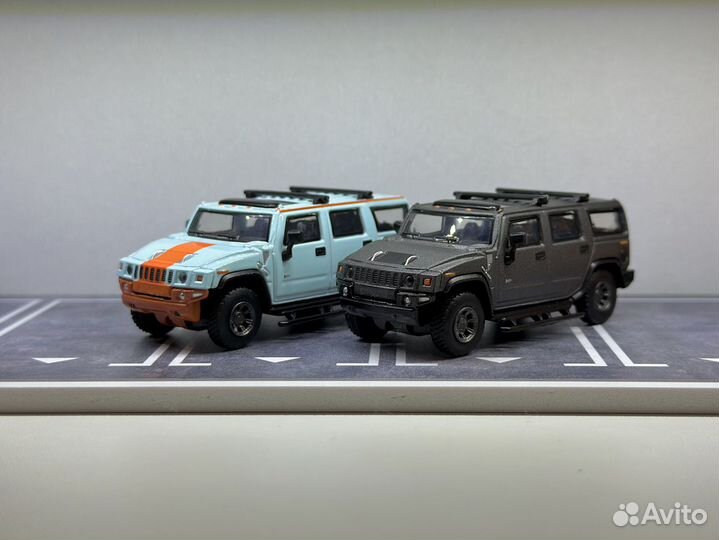 1:64 Модели Hummer H2 и Jeep Gladiator Rubicon