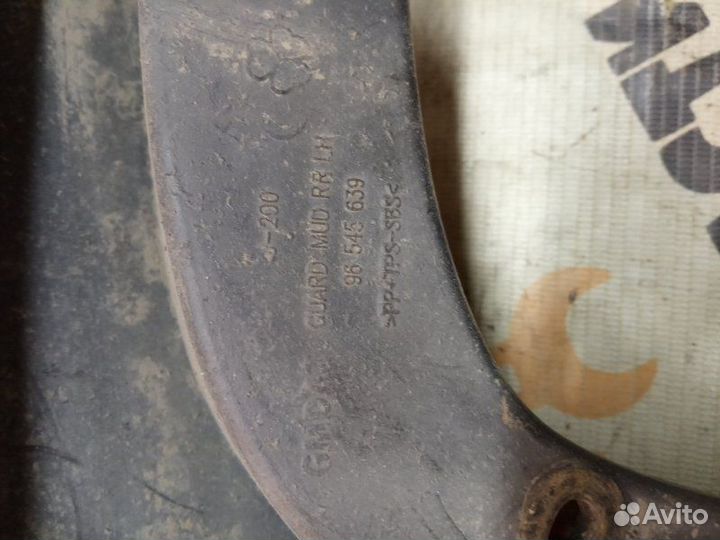 Брызговик задний левый Chevrolet Lacetti 2003-2013