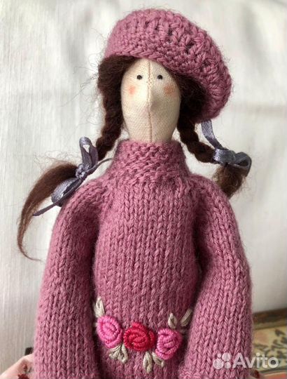 Текстильная кукла в стиле Тильда
