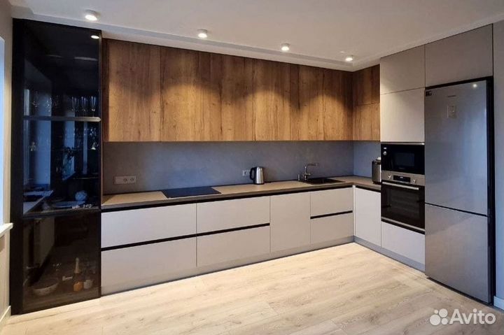 Кухонный гарнитур прямой