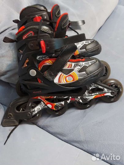 Роликовые коньки детские раздвижные