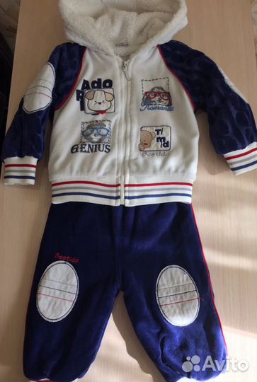 Велюровый костюм «Bestido» р.74