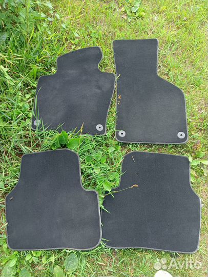 Коврики ворсовые на пассат сс