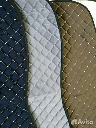 Накидки на сиденья Велюр Premium (A) Ромб