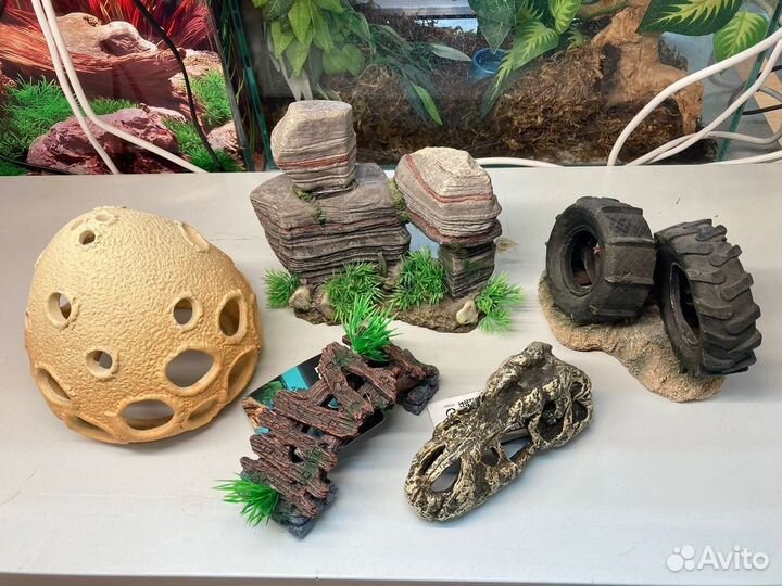 Домик для рептилий/амфибий, 1 штука