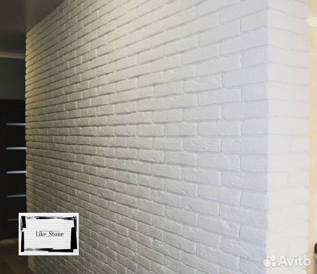 Декоративный кирпич. Укладка гипсовой плитки