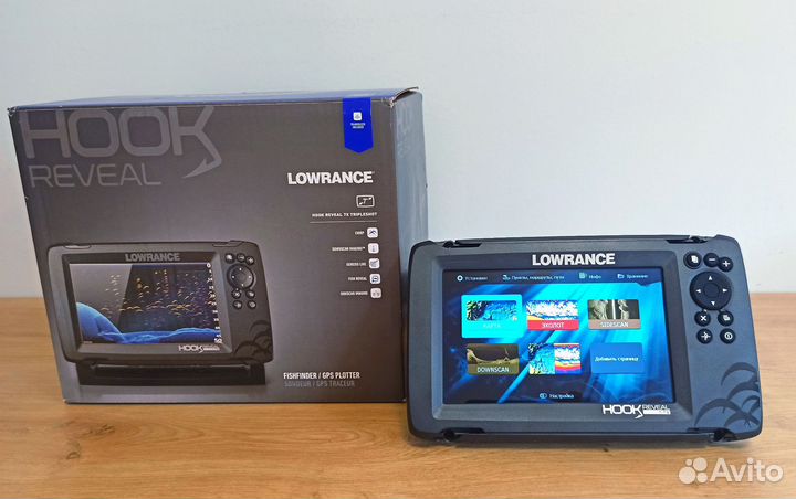 Lowrance Hook Reveal 7 RUS Tripleshot