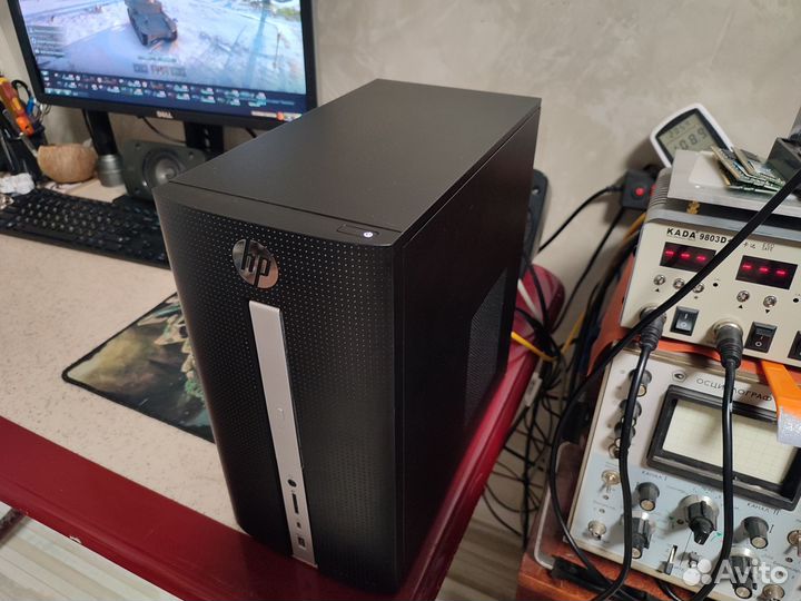 Бюджетный компьютер для работы и игр i3-6100t, GTX