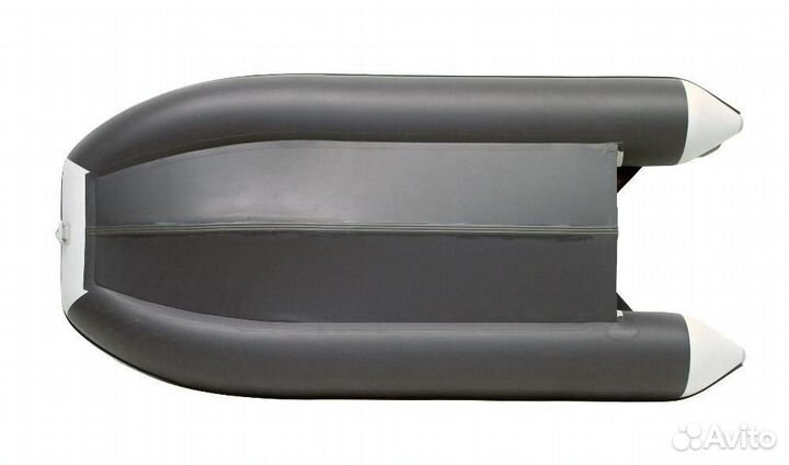 Лодка пвх Посейдон Викинг-340 Н серый/черный