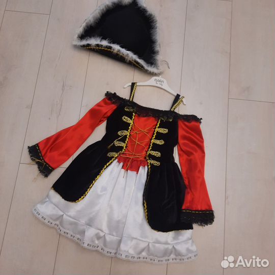 Костюм пирата для девочки 116-128