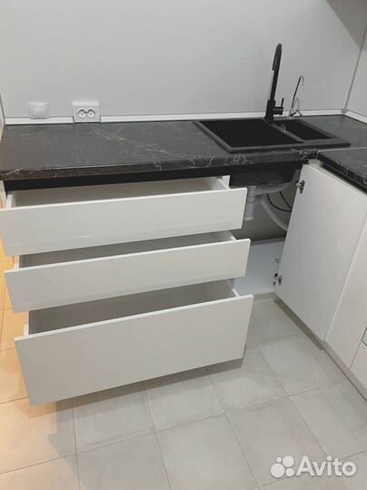 Кухня мдф без ручек