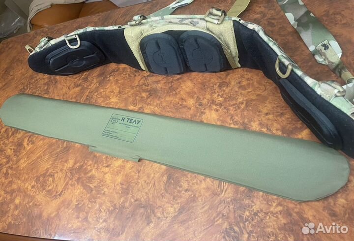 Поясная разгрузка с баллистической защитой в сборе