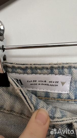 Джинсы zara 32 новые