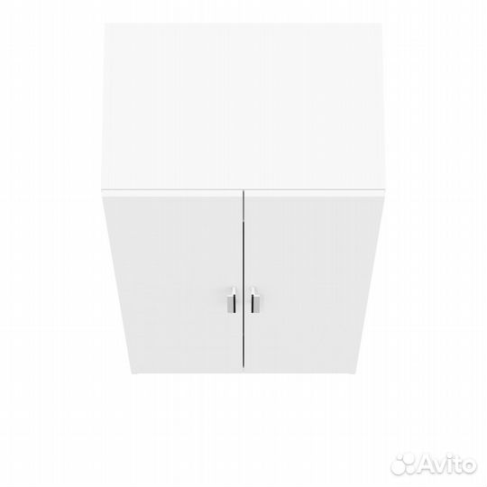 Шкаф Мебельный Двор ск-9Ш цвет белый шагрень, шхгхв 70х45х160 см