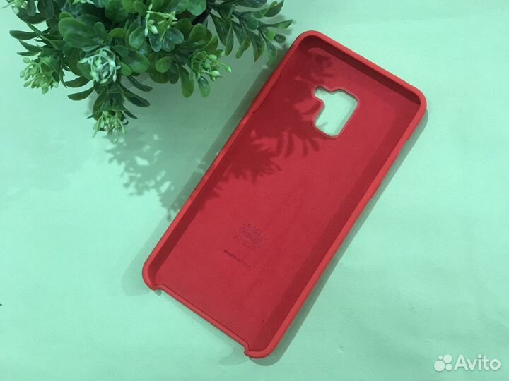 Чехол Silicone Case samsung A7/A8 Plus