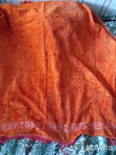 Плюшевая скатерть СССР