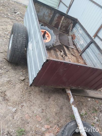 Мотоблок с прицепом