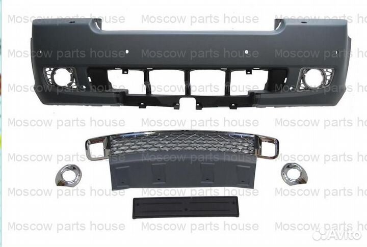 Range Rover L322 09-12 бампер передний Autobiograp