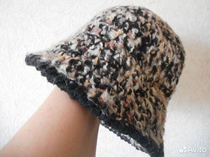 Кепка из замшы и шляпка