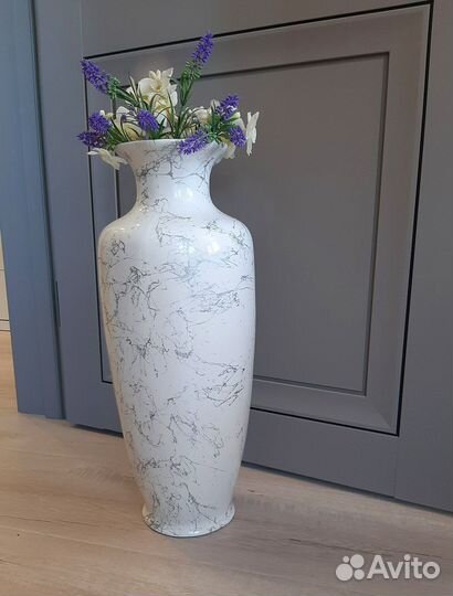 Ваза большая напольная, керамика