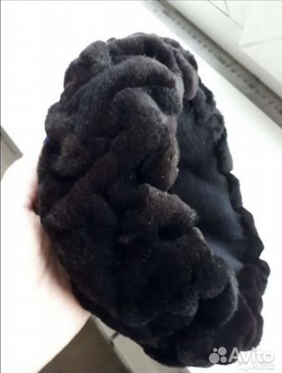 Меховая повязка на голову
