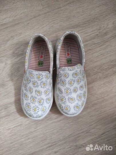 Слипоны детские 27