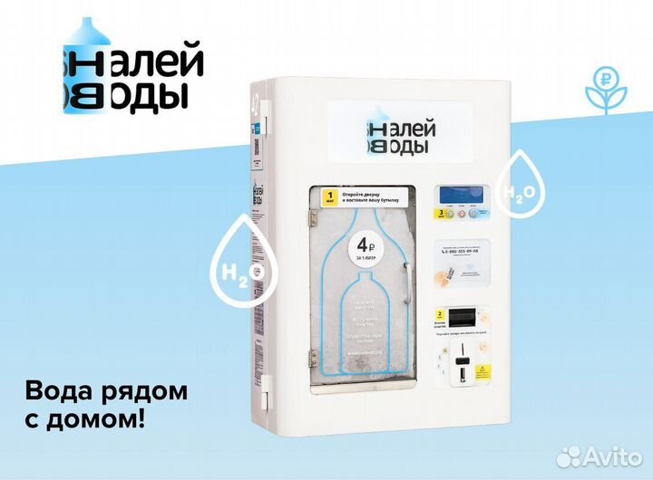 Инвестиции в сеть терминалов продажи чистой воды