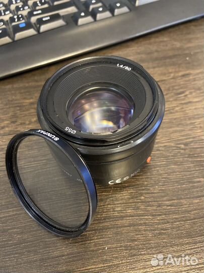 Объектив Sony 50mm 1.4 a-mount