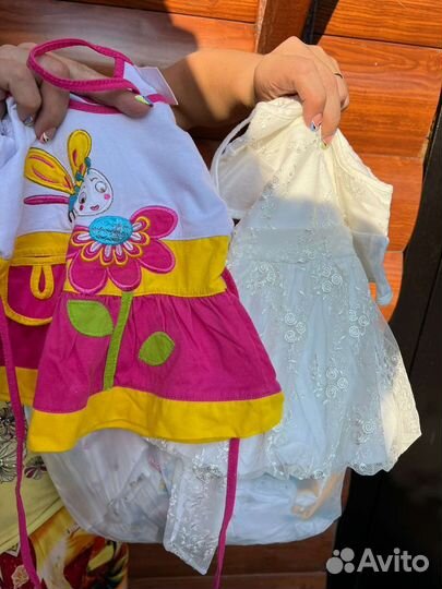 Вещи детские для девочки 0-6 месяцев
