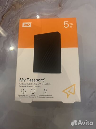 Внешний жесткий диск Western Digital 5tb