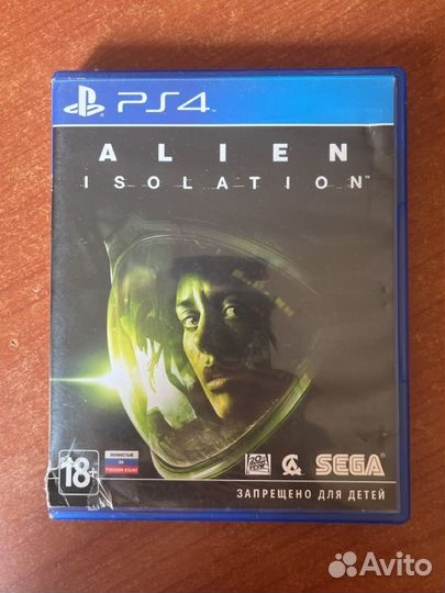 Alien isolation диск на ps4 (на русском языке)