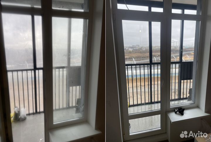 Мойка окон, витрин, лоджий, балконов