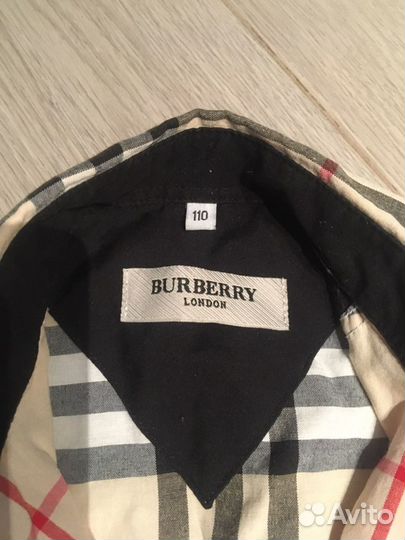 Burberry рубашка 110р