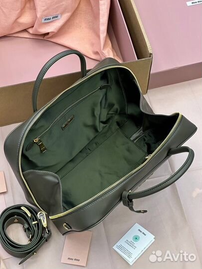 Сумка натуральная кожа miu miu