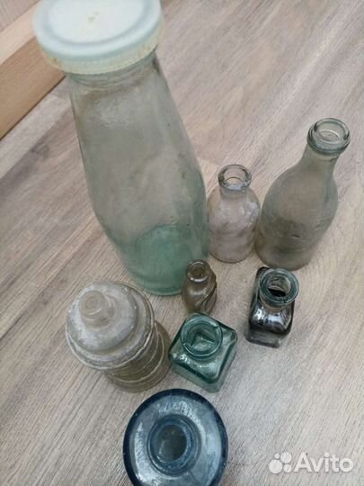 Лот бутылочек пузырьков флаконов СССР