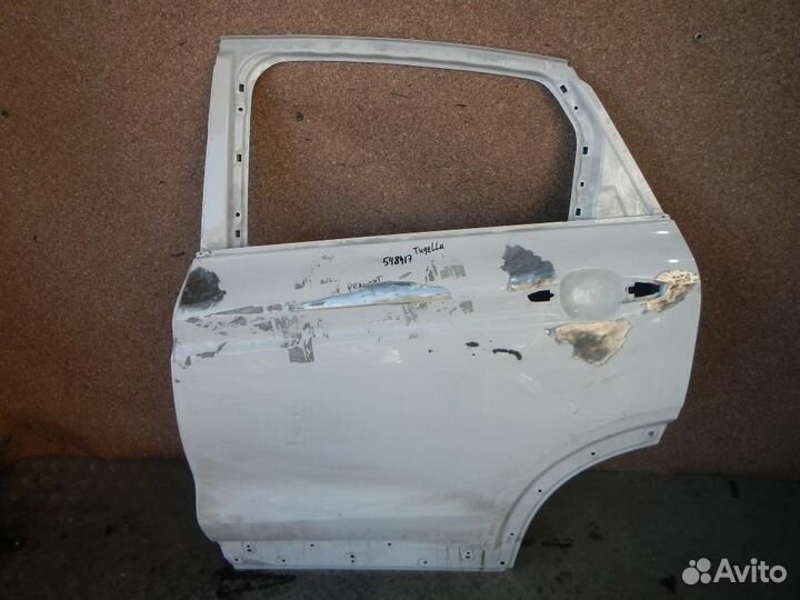 Дверь задняя левая Geely Tugella