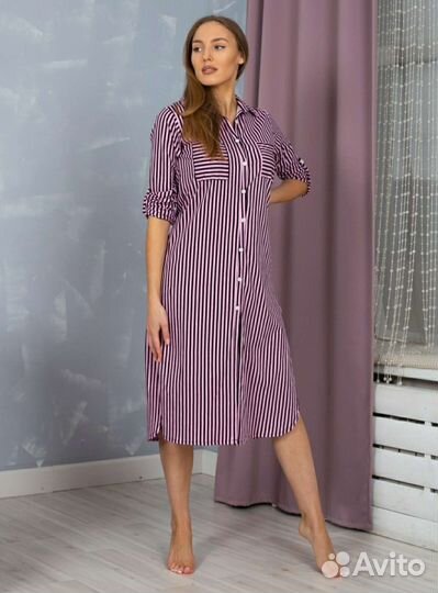 Халат-рубашка (разм.50)