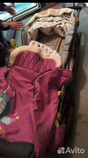 Коляска санки