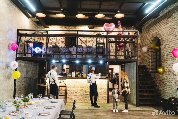 Аренда двухэтажного лофта 250 м.кв