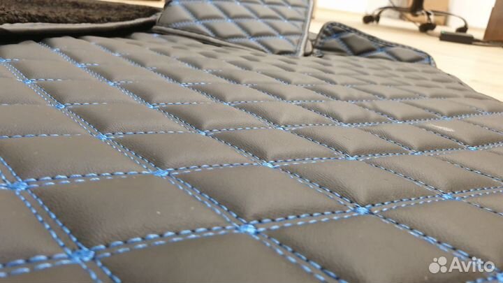 3d коврики из экокожи Mercedes Actros мр4 ровн пол