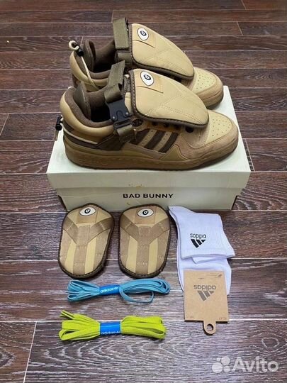 Кроссовки Adidas forum low Bad bunny