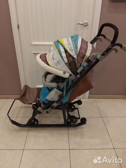 Санки коляска ника 7 3
