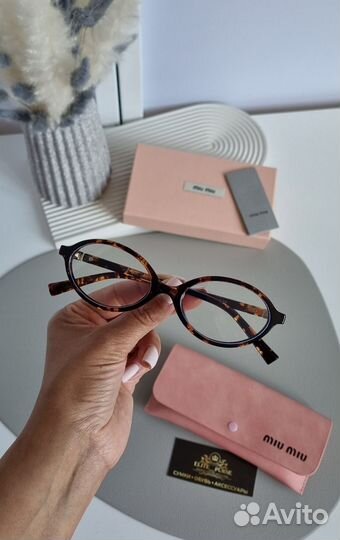 Очки miu miu / полный комплект